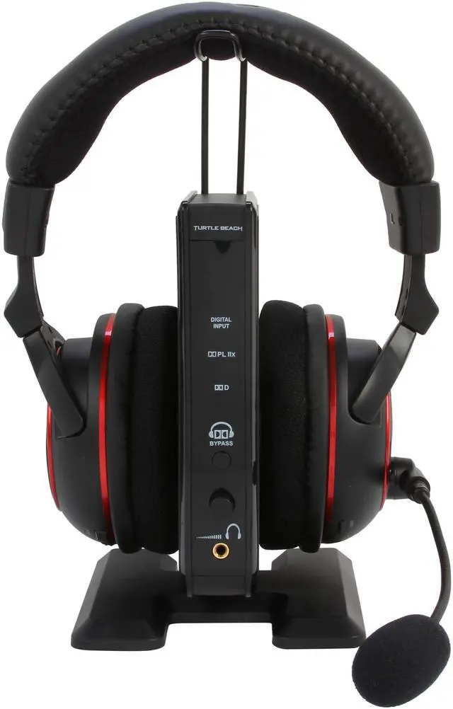 Alt view image 2 of 8 - Turtle Beach EAR FORCE PX5M USB Connector Circumaural Ear Force PX5M Programmable Wireless Surround Sound Gaming Headset