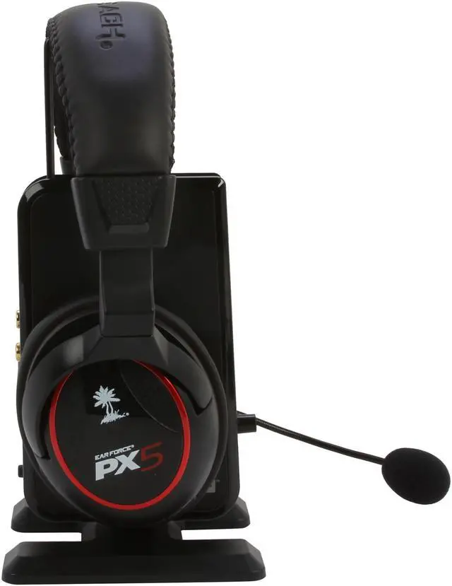 Alt view image 5 of 8 - Turtle Beach EAR FORCE PX5M USB Connector Circumaural Ear Force PX5M Programmable Wireless Surround Sound Gaming Headset
