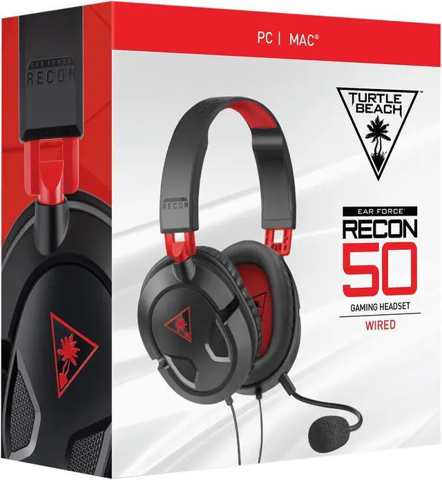 Alt view image 10 of 10 - Turtle Beach Recon 50 3.5mm Connector Circumaural Gaming Headset