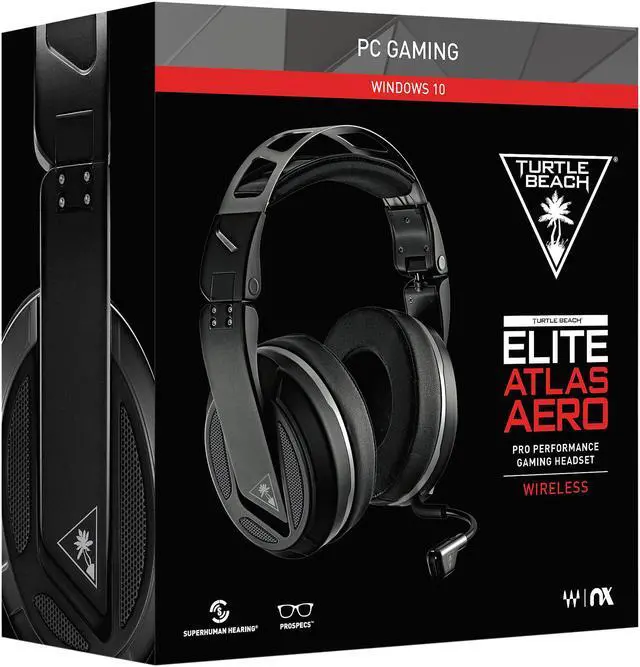 Alt view image 11 of 11 - Turtle Beach Elite Atlas Aero TBS-6296-01 3.5mm Connector Circumaural Elite Atlas Aero Wireless PC Gaming Headset