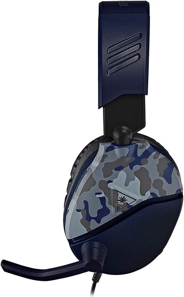 Alt view image 4 of 9 - Turtle Beach Recon 70 Gaming Headset for Xbox Series X|S, Xbox One, PS5, PS4 & PC - Blue Camo