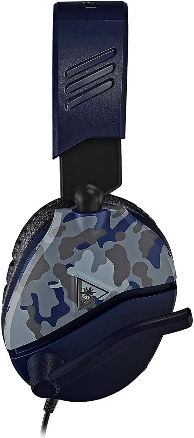 Alt view image 5 of 9 - Turtle Beach Recon 70 Gaming Headset for Xbox Series X|S, Xbox One, PS5, PS4 & PC - Blue Camo