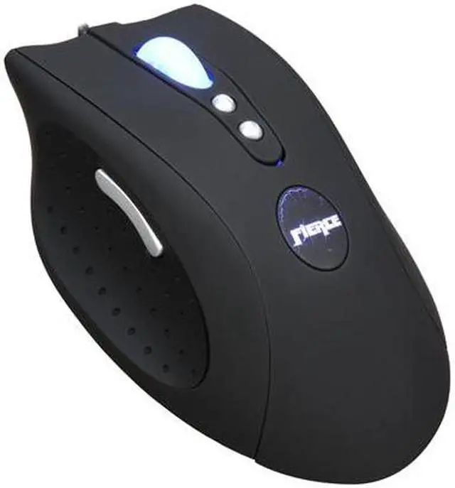 Main image of Fierce RUDE-200 Black 1 x Wheel USB Wired Laser Gaming Mouse