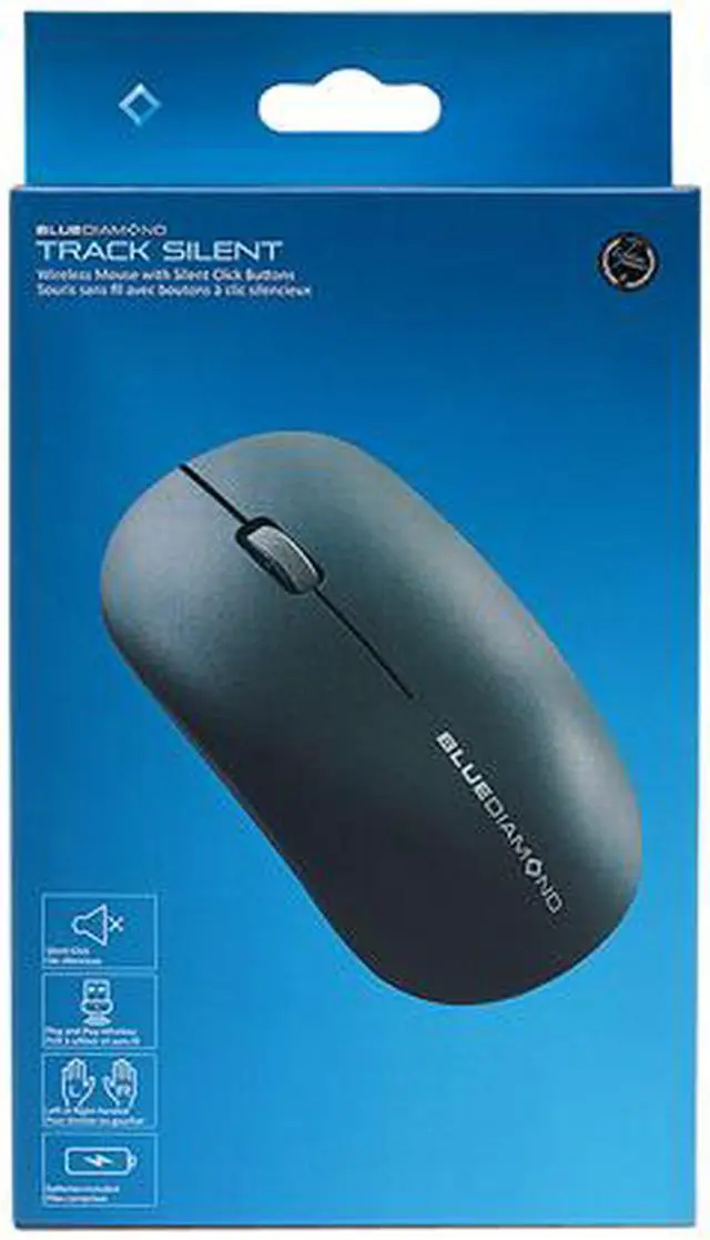 Alt view image 4 of 4 - BlueDiamond Track Silent Wireless Mouse