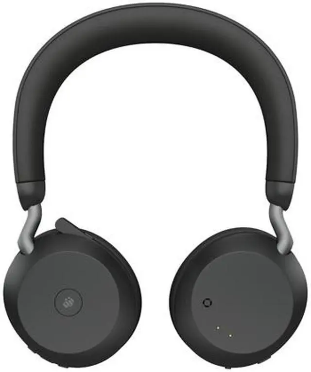 Alt view image 8 of 8 - Jabra Evolve2 75 PC Wireless Headset with 8-Microphone Technology - Dual Foam Stereo Headphones with Advanced Active Noise Cancelling, USB-A Bluetooth Adapter and MS Teams-Compatibility - Black