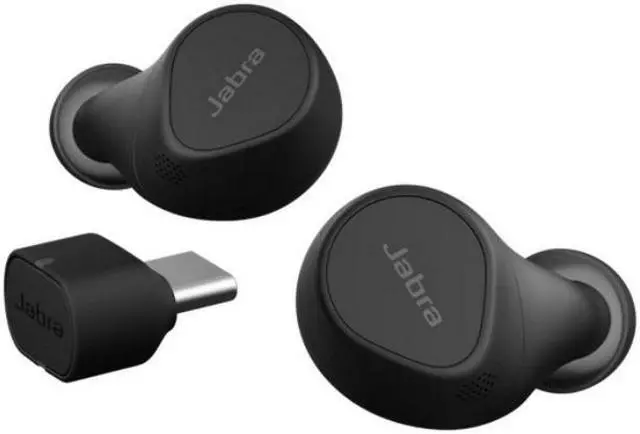 Alt view image 2 of 4 - Jabra Evolve2 USB-C UC Buds w Wireless Charging Pad