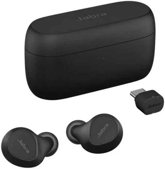 Alt view image 3 of 4 - Jabra Evolve2 USB-C UC Buds w Wireless Charging Pad