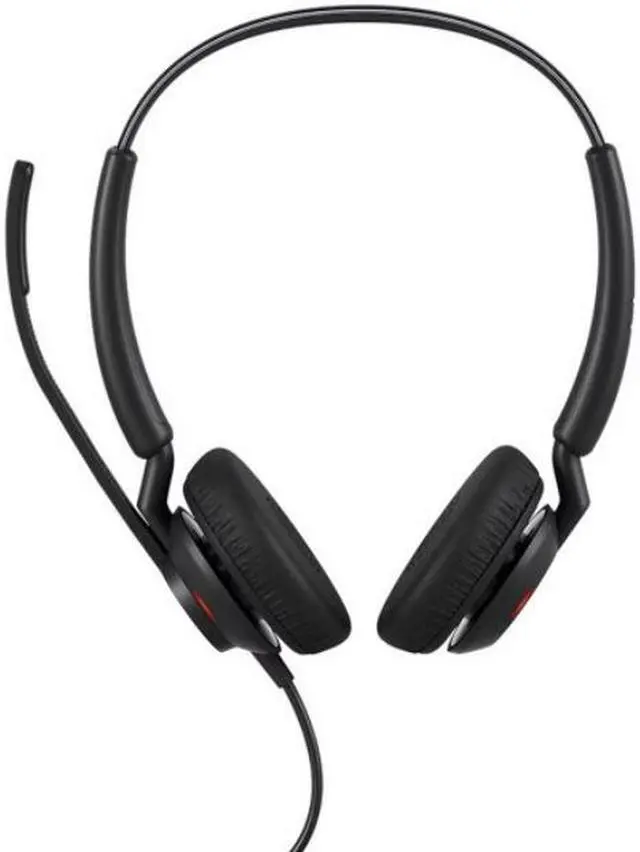 Alt view image 3 of 4 - Jabra Engage 40 USB-C UC Stereo On Ear Computer Headset with Inline Link, Black (4099-419-299)