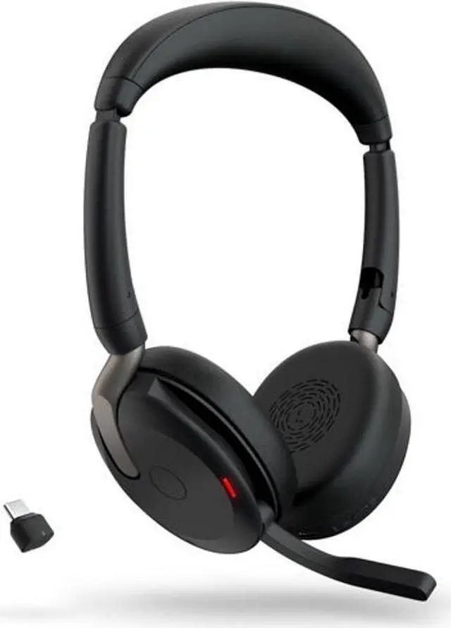 Main image of Jabra- 26699-999-889-01 Jabra Evolve2 65 Flex Link380c MS Stereo Wireless Charger Headset