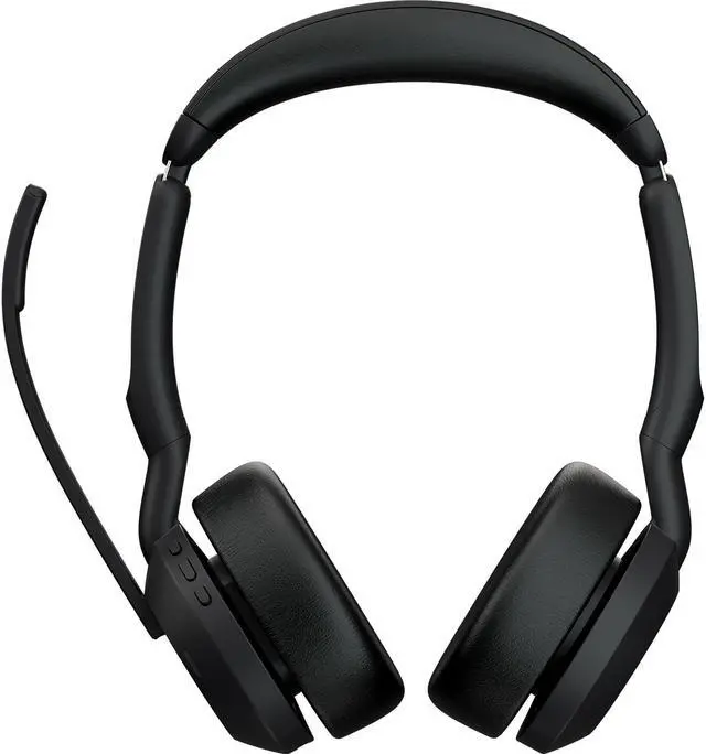 Alt view image 2 of 5 - Jabra Evolve2 55 Wireless Link380A MS Stereo Noise Cancelling Headset 25599-999-999-01