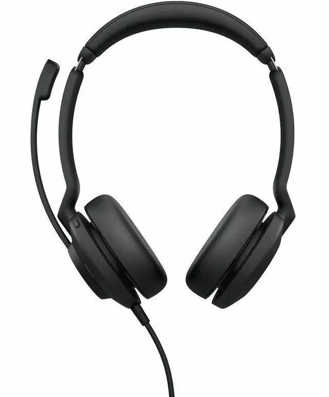 Alt view image 2 of 4 - Jabra Evolve2 30 SE Stereo USB C and A Headset - Microsoft Teams Certification - Stereo - USB Type C, USB Type A - Wired - 20 Hz to 20 kHz - On-ear, Over-the-head - 4.92 ft Cable - 23189-989-879-01