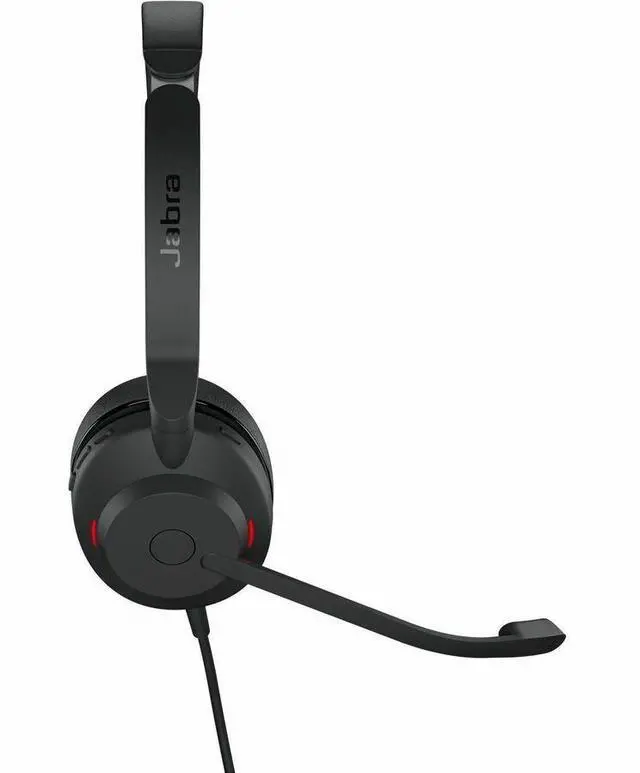 Alt view image 3 of 4 - Jabra Evolve2 30 SE Stereo USB C and A Headset - Microsoft Teams Certification - Stereo - USB Type C, USB Type A - Wired - 20 Hz to 20 kHz - On-ear, Over-the-head - 4.92 ft Cable - 23189-989-879-01