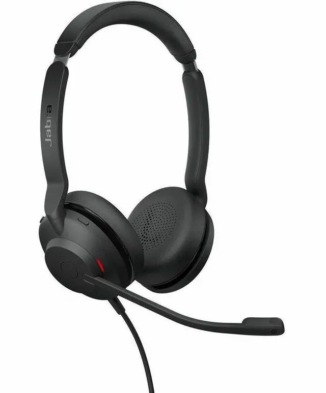 Alt view image 4 of 4 - Jabra Evolve2 30 SE Stereo USB C and A Headset - Microsoft Teams Certification - Stereo - USB Type C, USB Type A - Wired - 20 Hz to 20 kHz - On-ear, Over-the-head - 4.92 ft Cable - 23189-989-879-01