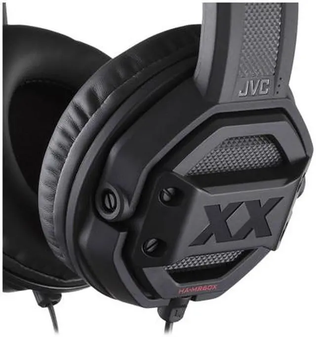 Alt view image 4 of 5 - JVC HA-MR60X XTREME XPLOSIVES Over-Ear Headphone - Black - HAMR60X