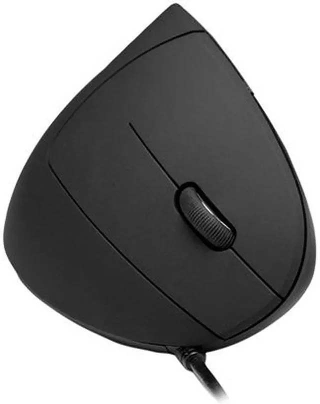 Alt view image 2 of 5 - Anker 98ANWVM-BA 6 Buttons 1 x Wheel USB Wired Optical Vertical Ergonomic Mouse