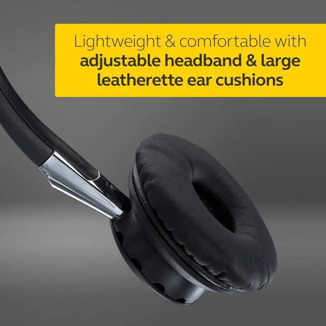 Alt view image 7 of 9 - Jabra 2400 II USB DUO CC Wired Call Center Headset for Softphone with Noise Cancelling Microphone, Optimized for Unified Communication