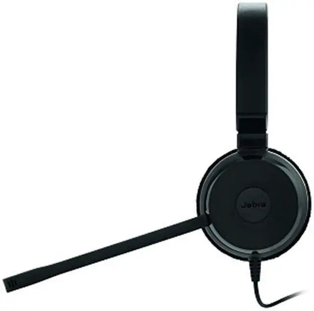 Alt view image 2 of 3 - Jabra EVOLVE 20 MS Stereo Black USB Professional Headset with Easy Call Management and Great Sound for Calls and Music 4999-823-109