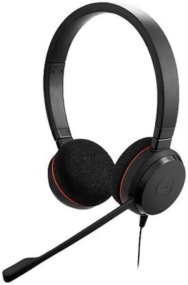 Alt view image 2 of 6 - Jabra EVOLVE 20 UC Stereo Black USB Professional Headset with Easy Call Management and Great Sound for Calls and Music 4999-829-209