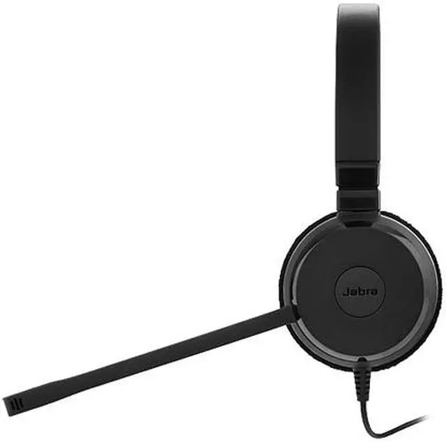 Alt view image 4 of 6 - Jabra EVOLVE 20 UC Stereo Black USB Professional Headset with Easy Call Management and Great Sound for Calls and Music 4999-829-209
