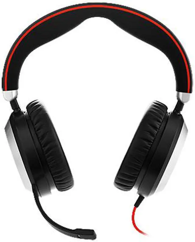 Alt view image 2 of 4 - Jabra 7899-823-109 Evolve 80 Active Noise Canceling Headset MS
