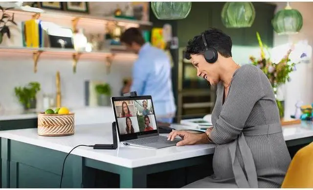 Alt view image 15 of 16 - Jabra Evolve2 55 MS Teams Headset - Stereo - Wireless - Bluetooth - USB-A - 98.4 ft - 20 Hz - 20 kHz - On-ear - Binaural - Supra-aural - MEMS Technology, Noise Cancelling Microphone - 25599-999-989-01