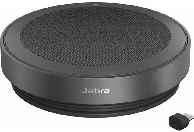 Main image of Jabra Speak2 75 Wireless Bluetooth Speakerphone, Zoom Certified, Dark Gray