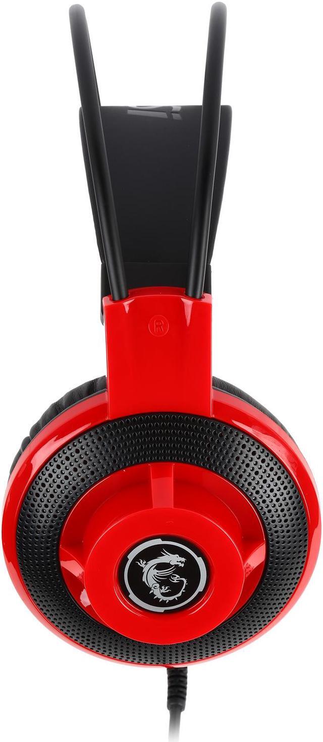 Alt view image 5 of 7 - MSI DS501 3.5mm Connector Circumaural Gaming Headset