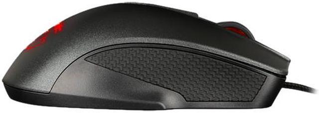 Alt view image 7 of 15 - MSI INTERCEPTOR DS300 S12-0401290-D22 Black 6 Buttons 1 x Wheel USB 2.0 Wired Laser Gaming Mouse