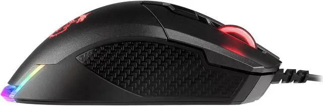Alt view image 5 of 9 - MSI CLUTCH GM50 Black Optical Gaming Mouse