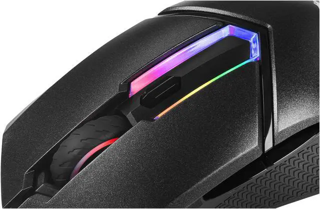 Alt view image 8 of 11 - MSI Clutch GM30 Gaming Mouse, 6200 DPI, 20M Omron Switches, Optical Sensor, Ergonomic Design, Illuminated Scroll Wheel, RGB Mystic Light Compatible, PC/Mac