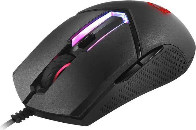 Alt view image 5 of 11 - MSI Clutch GM30 Gaming Mouse, 6200 DPI, 20M Omron Switches, Optical Sensor, Ergonomic Design, Illuminated Scroll Wheel, RGB Mystic Light Compatible, PC/Mac