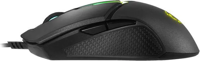 Alt view image 6 of 11 - MSI Clutch GM30 Gaming Mouse, 6200 DPI, 20M Omron Switches, Optical Sensor, Ergonomic Design, Illuminated Scroll Wheel, RGB Mystic Light Compatible, PC/Mac