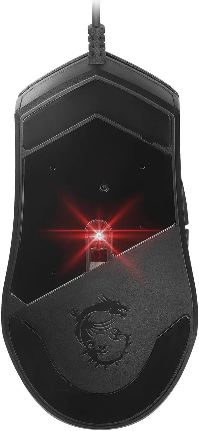Alt view image 7 of 11 - MSI Clutch GM30 Gaming Mouse, 6200 DPI, 20M Omron Switches, Optical Sensor, Ergonomic Design, Illuminated Scroll Wheel, RGB Mystic Light Compatible, PC/Mac
