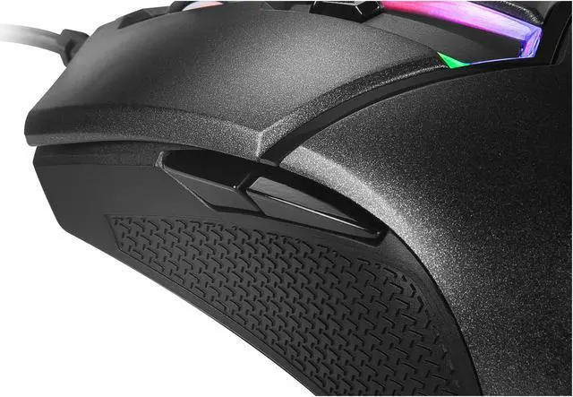 Alt view image 9 of 11 - MSI Clutch GM30 Gaming Mouse, 6200 DPI, 20M Omron Switches, Optical Sensor, Ergonomic Design, Illuminated Scroll Wheel, RGB Mystic Light Compatible, PC/Mac