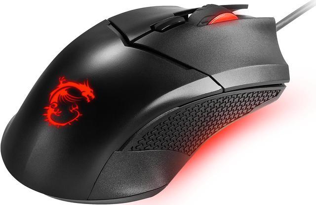 Alt view image 4 of 17 - MSI Clutch GM08 Gaming Mouse, 4200 DPI, Optical Sensor, 3 Adjustable Weights, Red LED Lighting, Symmetrical Design