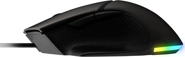 Alt view image 4 of 19 - MSI Clutch GM20 Elite Gaming Mouse, 6400 DPI, 20M+ Clicks OMRON Switch, Optical Sensor, Adjustable Weights, Ergonomic Right Hand Design, RGB Mystic Light