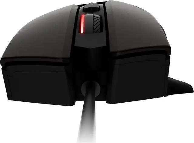 Alt view image 6 of 19 - MSI Clutch GM20 Elite Gaming Mouse, 6400 DPI, 20M+ Clicks OMRON Switch, Optical Sensor, Adjustable Weights, Ergonomic Right Hand Design, RGB Mystic Light