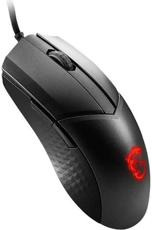 Alt view image 2 of 4 - MSI CLUTCH GM41 V1 S12-0401860-C54 (WW) Black Wired Optical Lightweight Gaming Mouse