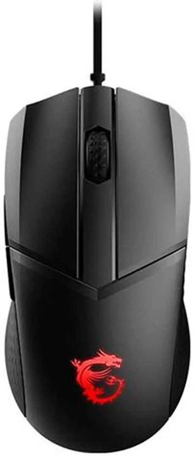 Alt view image 4 of 4 - MSI CLUTCH GM41 V1 S12-0401860-C54 (WW) Black Wired Optical Lightweight Gaming Mouse