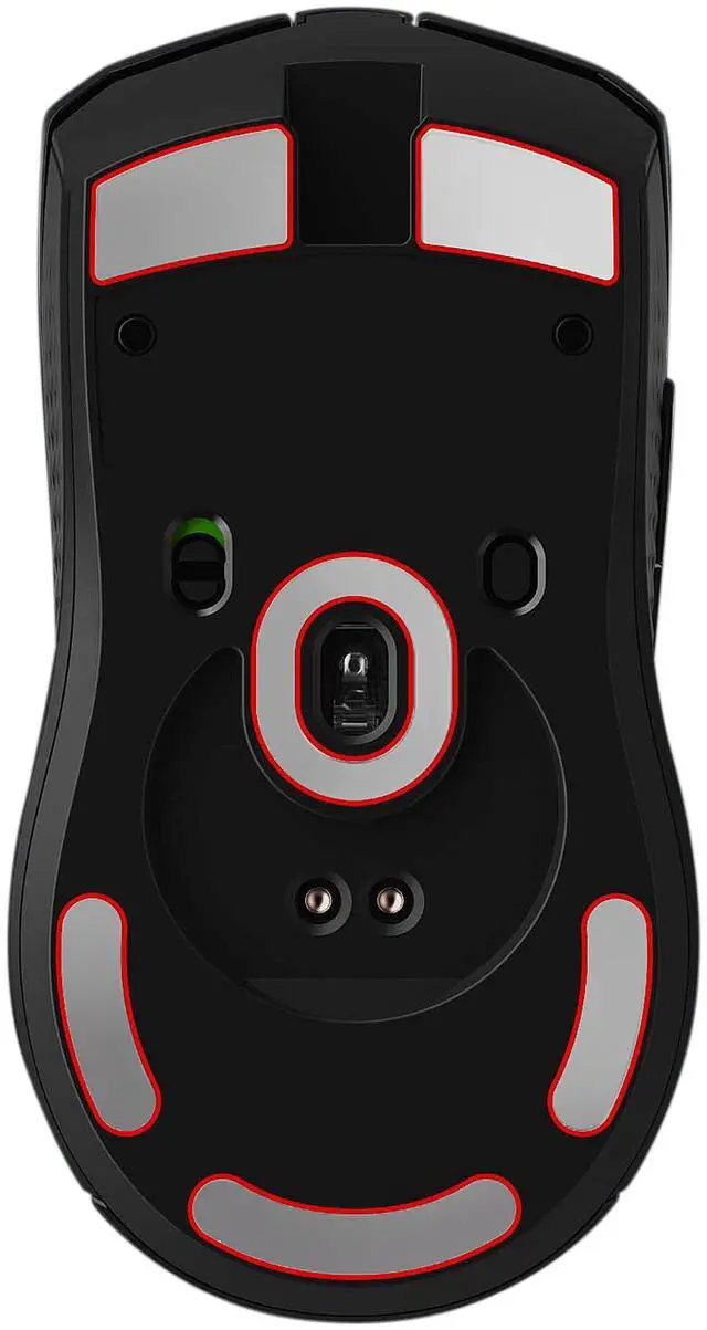 Alt view image 5 of 20 - MSI Clutch GM41 Lightweight Wireless Gaming Mouse & Charging Dock, 20,000 DPI, 60M Omron Switches, Fast-Charging 80Hr Battery, RGB Mystic Light, 6 Programmable Buttons, PC/Mac