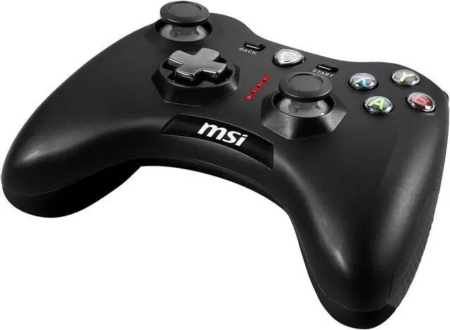 Alt view image 8 of 14 - MSI Force GC30V2 Wireless Gaming Controller, Dual Vibration Motors, Dual Connection Modes, Interchangeable D-Pads, Compatible with PC & Android