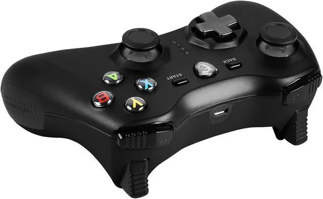 Alt view image 12 of 14 - MSI Force GC30V2 Wireless Gaming Controller, Dual Vibration Motors, Dual Connection Modes, Interchangeable D-Pads, Compatible with PC & Android