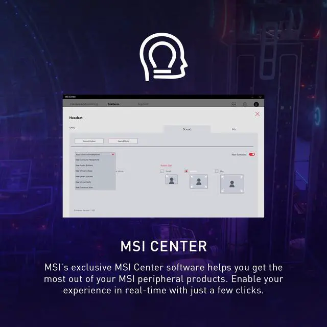 Alt view image 13 of 20 - MSI Clutch GM51 Lightweight Wireless Gaming Mouse & Charging Dock, 26K DPI Optical Sensor, 2.4G & Bluetooth, 60M Omron Switches, Fast-Charging, 150Hr Battery, RGB, 5 Programmable Buttons, PC/Mac