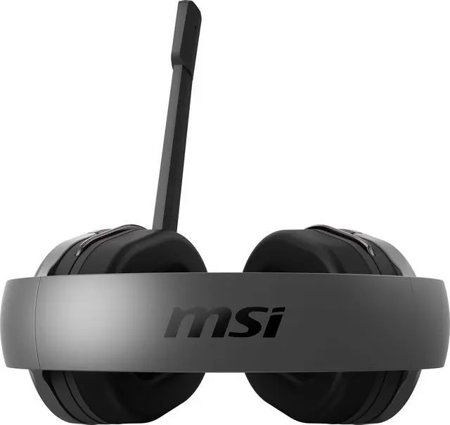Alt view image 12 of 19 - MSI Immerse GH50 Wireless Gaming Headset – 22 Hr Battery Life, 50mm Neodymium Drivers, Detachable Omnidirectional Mic, Lightweight Comfort, Cross Platform Connectivity, carrying Pouch