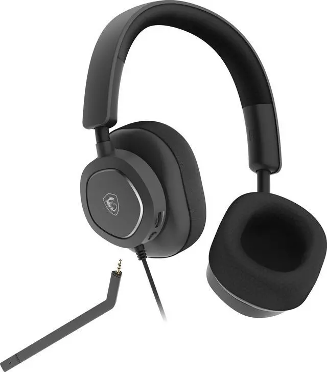Alt view image 4 of 9 - MSI MAESTRO300 Wired Gaming Headset, USB-C, 40mm Neodymium Drivers, Detachable Unidirectional (Cardioid) Mic, Lightweight, PC/Mac/PlayStation®/Nintendo Switch™/Android & iOS