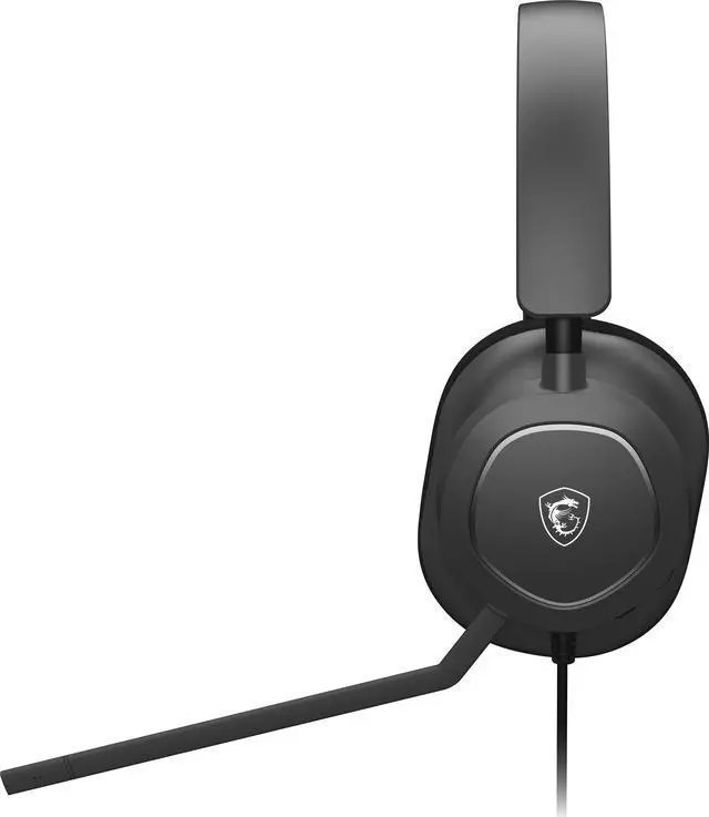 Alt view image 7 of 9 - MSI MAESTRO300 Wired Gaming Headset, USB-C, 40mm Neodymium Drivers, Detachable Unidirectional (Cardioid) Mic, Lightweight, PC/Mac/PlayStation®/Nintendo Switch™/Android & iOS