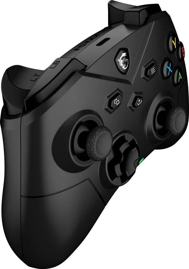 Alt view image 5 of 13 - MSI Force GC300 Wireless PC Game Controller, 2.4GHz, Bluetooth, USB-C