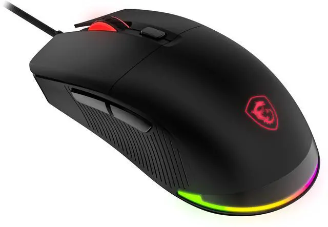 Main image of MSI FORGE GM310 Wired Optical Gaming Mouse, RGB LED, 20 Million Clicks, Up to 7200 DPI