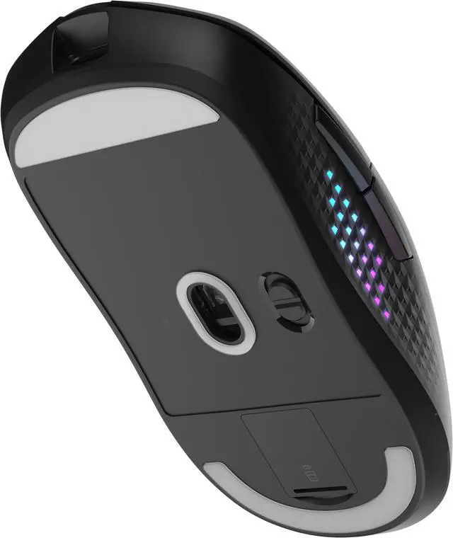 Alt view image 8 of 12 - MSI VERSA300 ELITE 2.4 GHz Wireless (MSI Swiftspeed) Bluetooth 5.3 USB 2.0 Optical RGB Gaming Mouse, Up to 26000 DPI, 60 Million Clicks