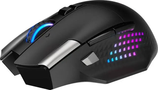 Alt view image 3 of 17 - MSI Versa Pro RGB Wireless Gaming Mouse